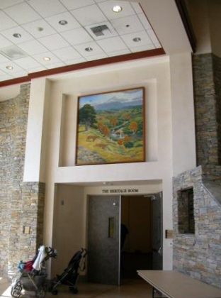 Ice Age Mural In Community Center 2